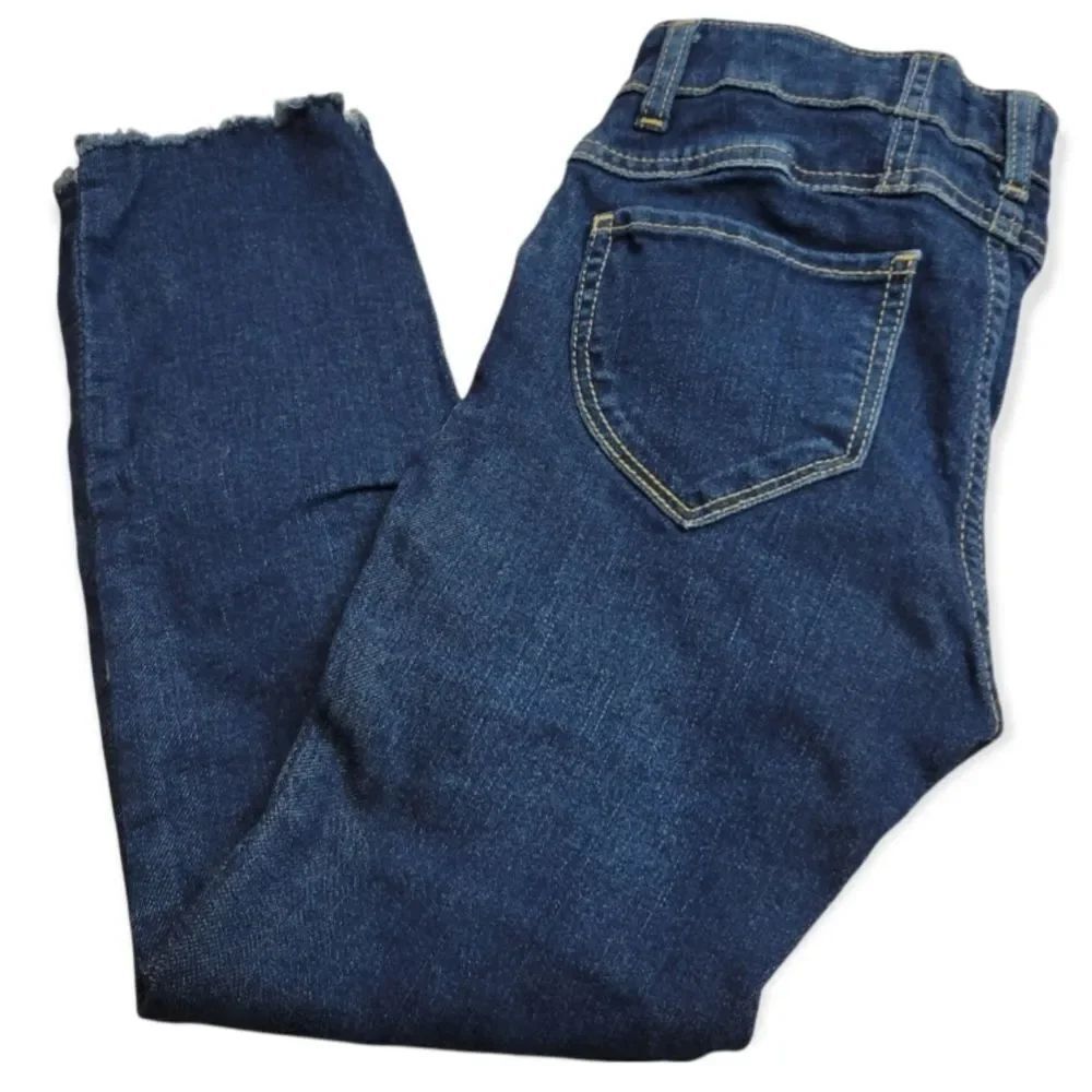 Jordache Jeans with fray leg bottoms 8